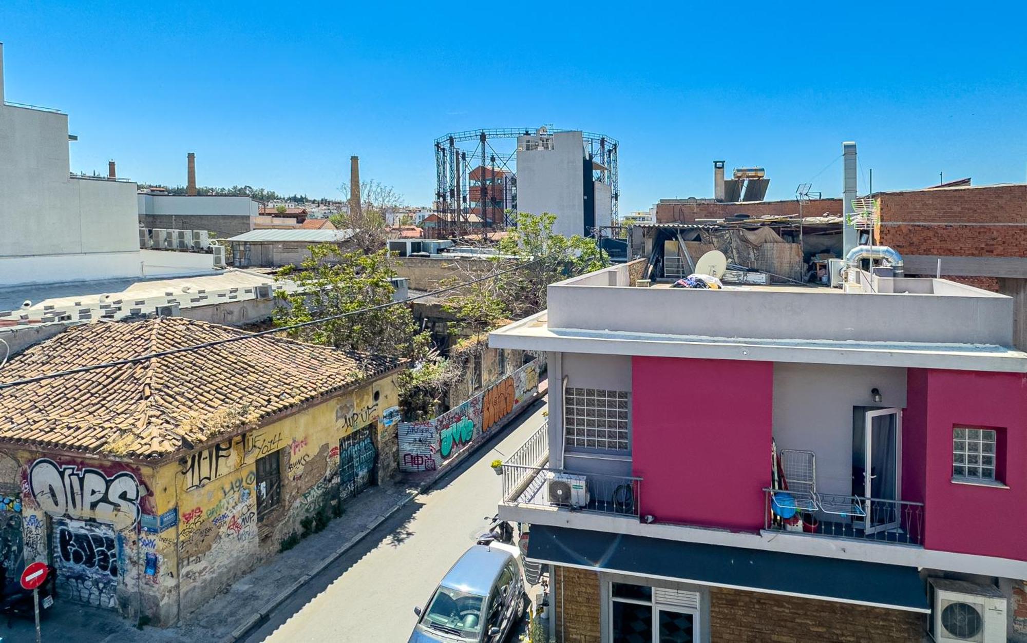 Ceramus Apartments Gazi View Athena Bagian luar foto